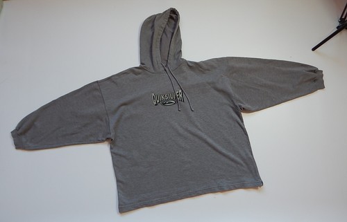 Felpa con cappuccio oversize - felpa,