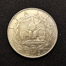 Moneta lire 1940 epoca - moneta,