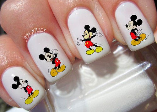 Adesivi nail art topolino - nail,