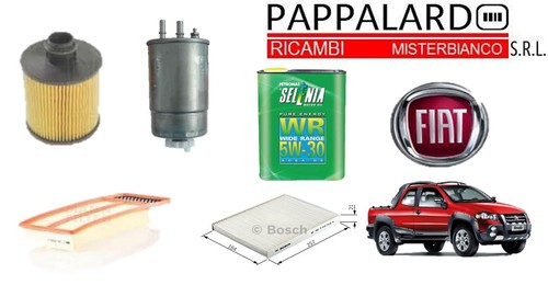 Kit filtri tagliando fiat - filtri,