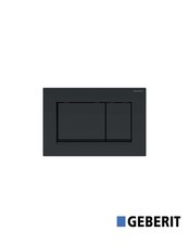 PLACCA SIGMA 30 NERO OPACO/NERO ANTIMPRONTA GEBERIT 115.883.16.1