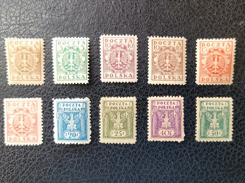 Polonia 108 1919 - #93-108, mh,