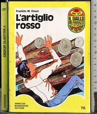 GIALLO RAGAZZI. L'ARTIGLIO ROSSO. FRANKLIN DIXON. MONDADORI.