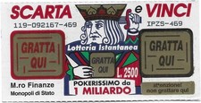 GRATTA E VINCI SCARTA E VINCI