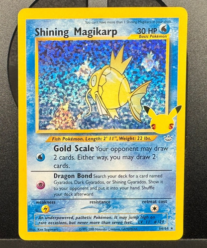 Shining magikarp 64 - magikarp, 66/64