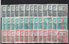 Italia  1978/79 - Lotto "Alti valori " 1500-3000-4000  - Usato