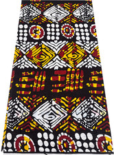 Tessuto stampa cera africana