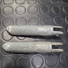 Pedane poggiapiedi cromate