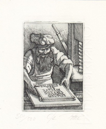 Exlibris etichetta libraria - exlibris,