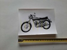 Zündapp KS 125 Sport 1971 foto cartella stampa originale no depliant prospekt