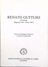 RENATO GUTTUSO PITTORE FRAZZETTO - SCIAVARRELLO