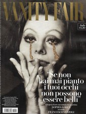 Vanity Fair Magazine Italia 2016 SOPHIA Sofia LOREN Francesco Vezzoli JAMIE KING