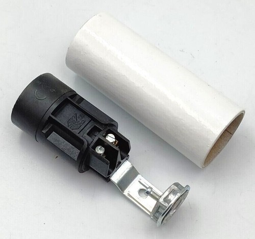 Lampadario tubo candela bianco