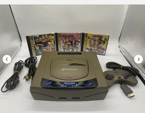Console sega saturn con goccia - sega,