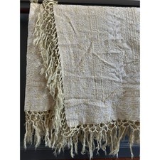 Copriletto damascato vintage - copriletto,