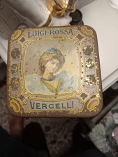 Rara Scatola In Latta LUIGI ROSSA VERCELLI