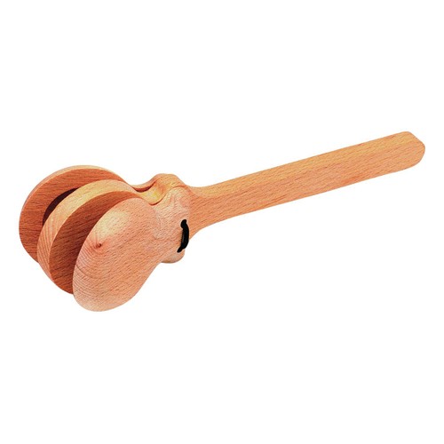 Nacchere legno con - in, manico