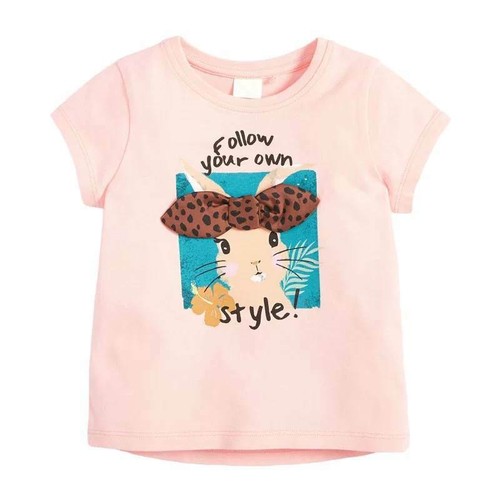 Shirt rosa bambina con - t-shirt,