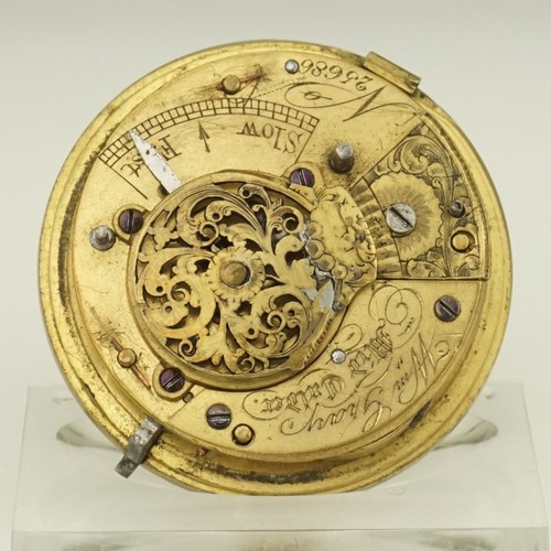 Raro orologio tasca 1820 - da,