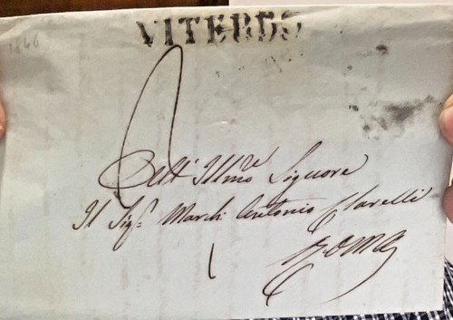 Piego lettera da - lettera,