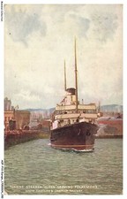 AOFP10-0724-REGNO-UNITO - Turbina A Vapore Queen In Partenza Da Folkestone