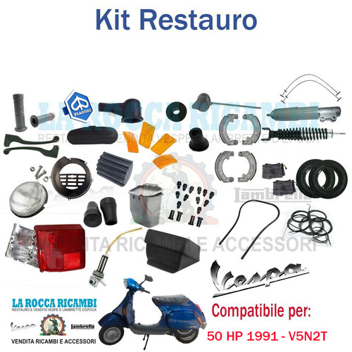 Kit restauro vespa 1991 - restauro,