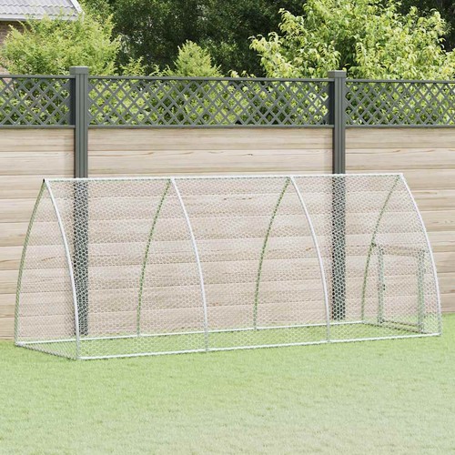Gabbia per polli argento - gabbia,