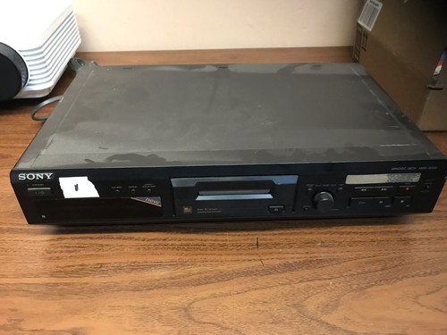 Sony minidisc recorder - recorder, deck