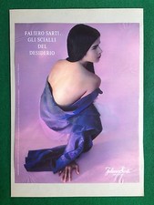 (D163) Pubblicità Advertising Werbung Clipping 30x23 cm - FALIERO SARTI SCIALLI