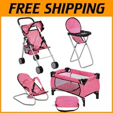 Playset bambola con più accessori