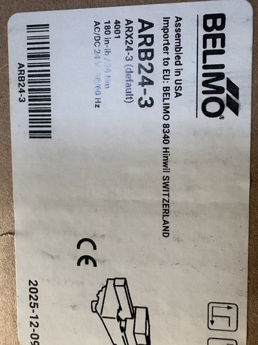 Attuatore valvola belimo - attuatore,