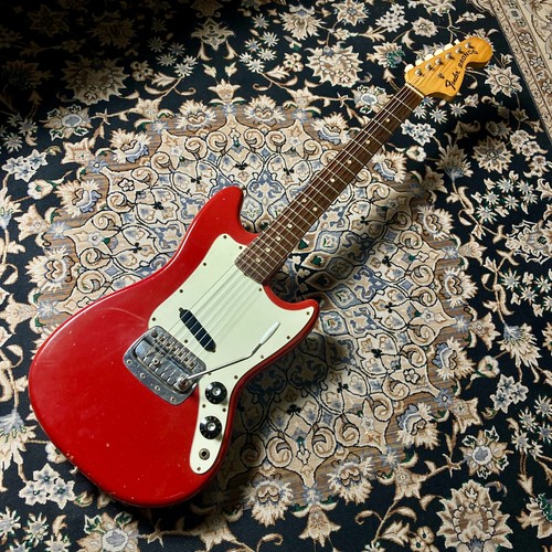 Fender bronco red 1973 - fender,