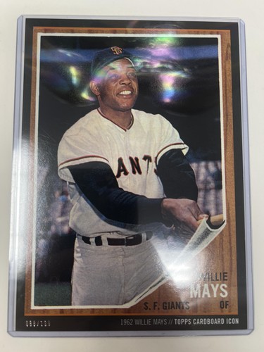 Willie mays 2015 topps - willie, icona