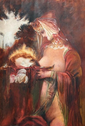 Olga blanchard donna ritratto - blanchard,