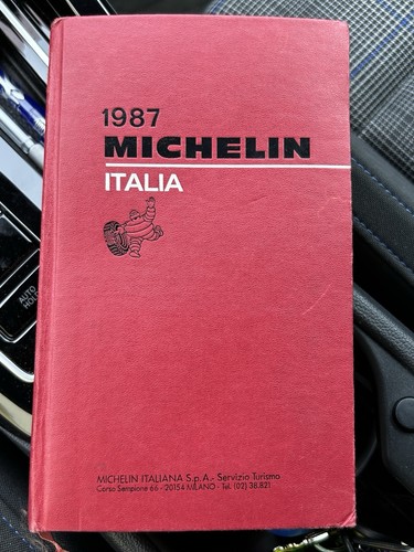 Guida michelin italia 1987 - guida,