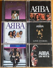 ABBA+6x CD+SAMMLUNG+BEST OF+GOLDEN+18 HITS+AGNETHA+FRIDA+BENNY+BJÖRN+GAY+1970er