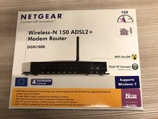 Netgear wireless N150 modem router ADSL 2+