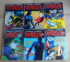 Lotto 6 fumetti Diabolik R n