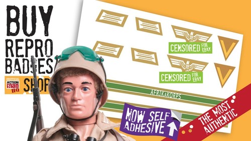 Distintivi action man - distintivi, german