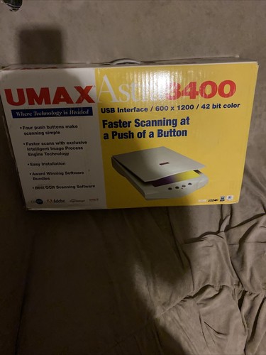 Scanner piano umax astra 3400 - scanner,