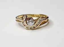 Anello vintage in oro 18 kt