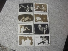 lotto 8 foto epoca tiro a segno luna park - 1 rara - donna con pistola