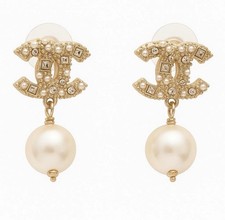 Orecchini Chanel Cristallo