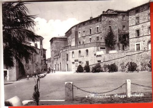 Cartolina montecchio b - , b/n