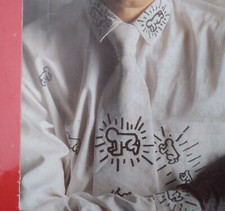 7" italian Singer with KEITH HARING Art on cover ORIGINAL 1st Press 1984 ITALO