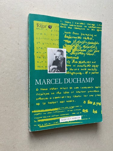 Marcel duchamp ed marcos - marcel, (1^