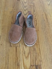 Mocassini Zara per bambini in pelle di iuta