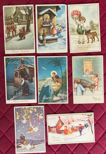 Cartoline buon natale anni - anni, '30
