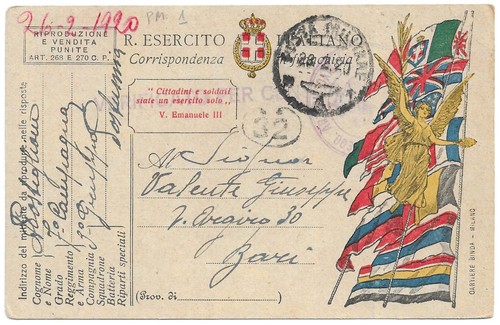 Posta militare - posta, 1
