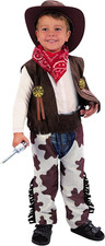 Cowboy rodeo kid costume - cowboy,